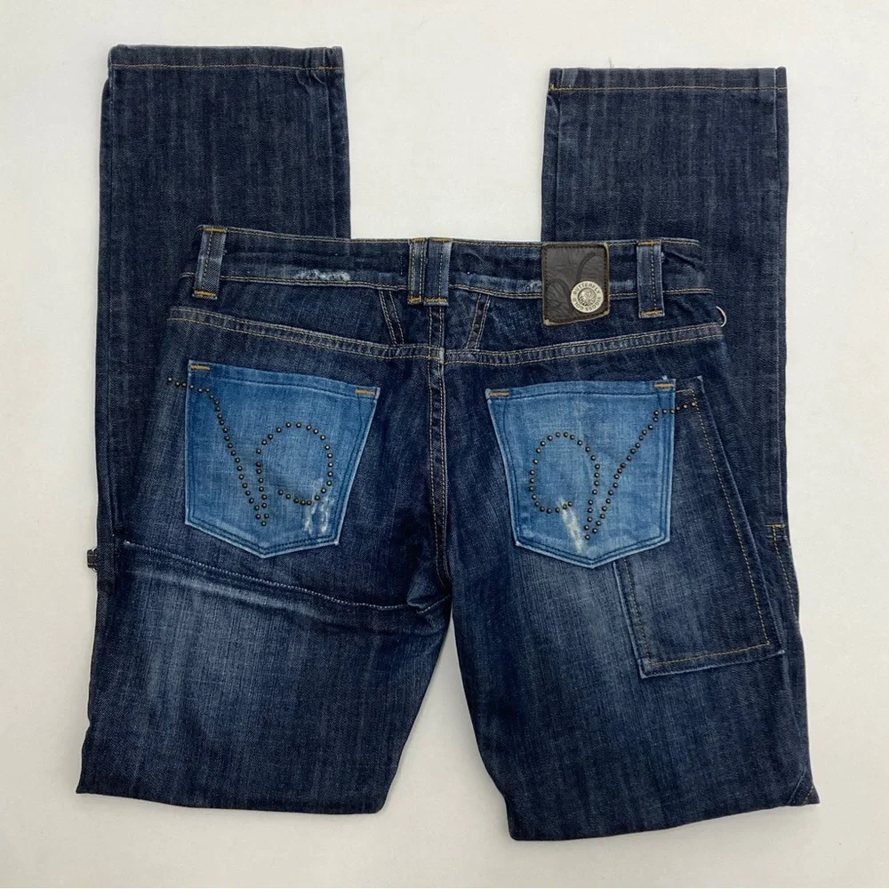 Vigoss Gold Straight Leg Jeans Womens Size 9/10